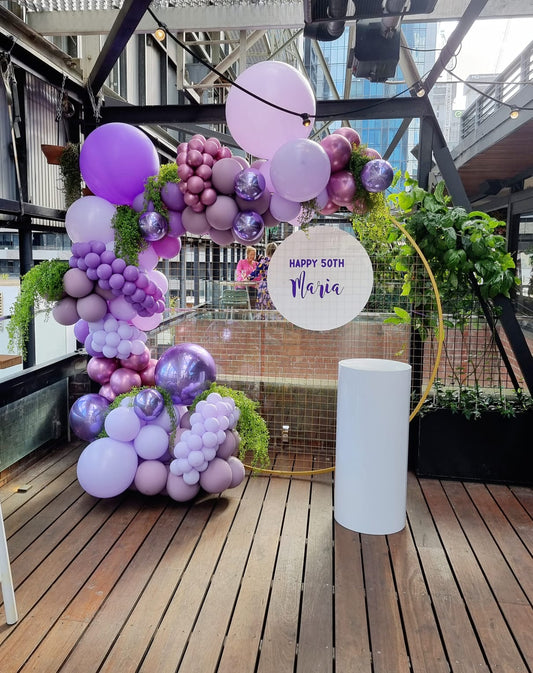 Show Your Wild Side with Lilac Garland+Greenery